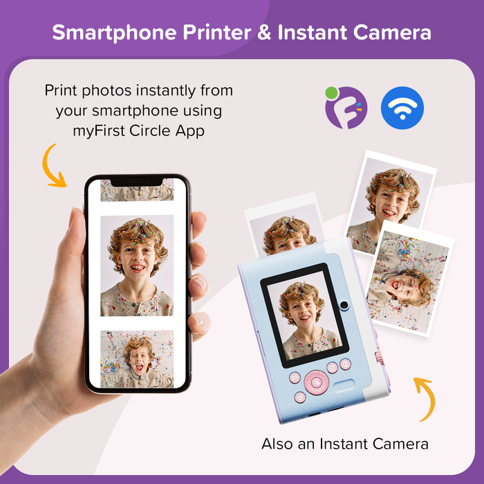 myFirst Insta Lux — Instant Print Camera with WiFi