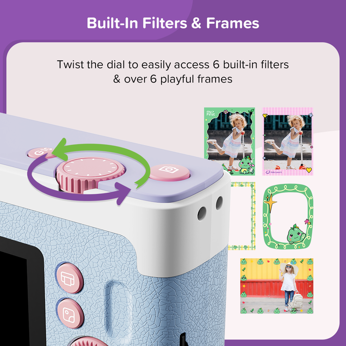 myFirst Insta Lux — Instant Print Camera with WiFi