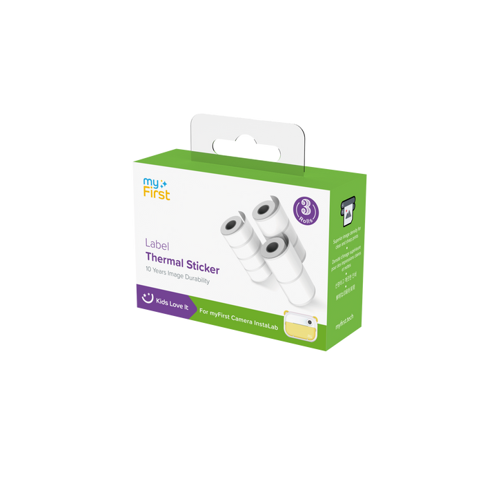 myFirst Insta Wi Thermal Sticker Refill — White Label