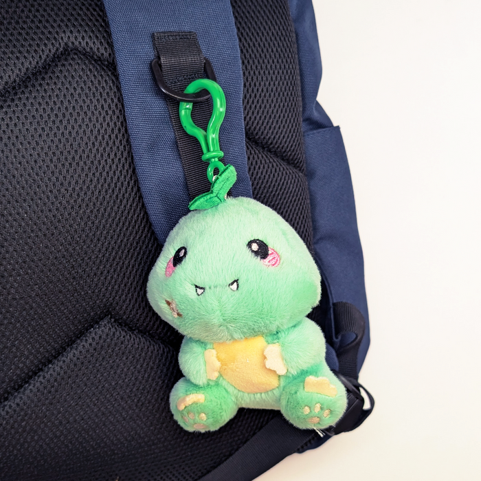 myFirst mino — Plush Backpack Clip Dinosaur Toy for Kids