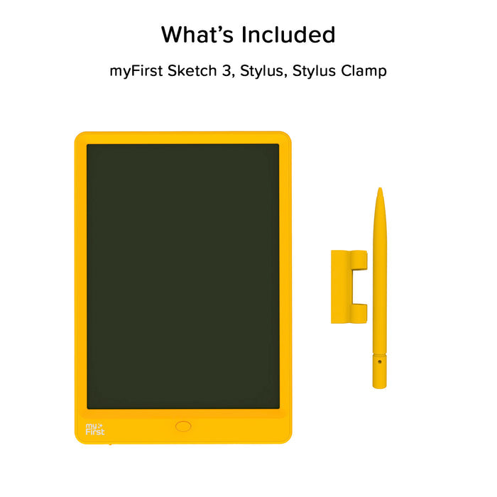 myFirst Sketch 3 — LCD Writing Tablet for Kids with One-Key Erase