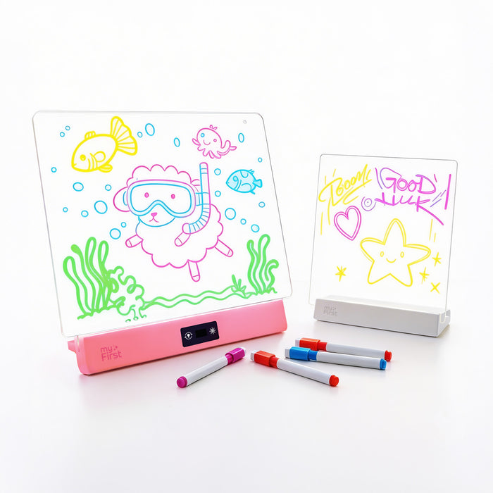 myFirst Sketch Clear — Glowing Light Board for Kids