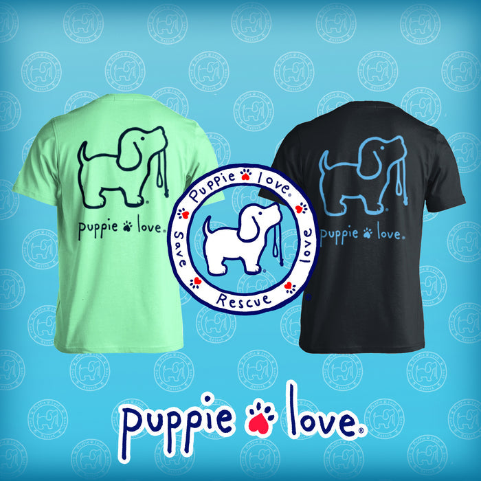 MYSTERY OUTLINE TEE PUPPIE LOVE