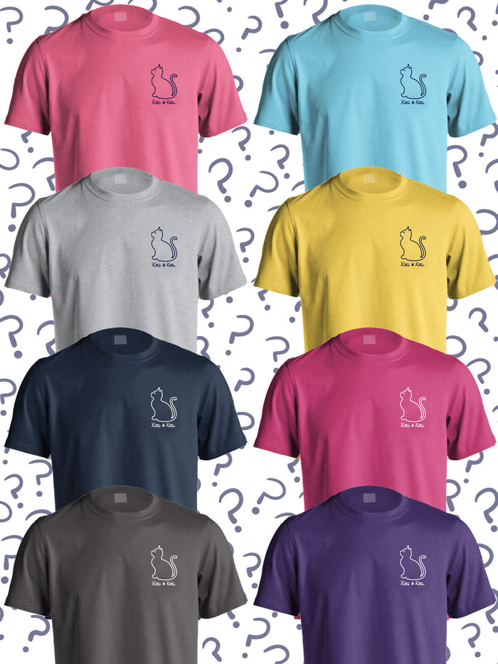 MYSTERY OUTLINE TEE KITTIE KITTIE
