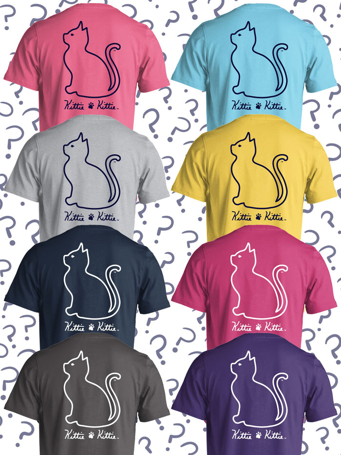 MYSTERY OUTLINE TEE KITTIE KITTIE