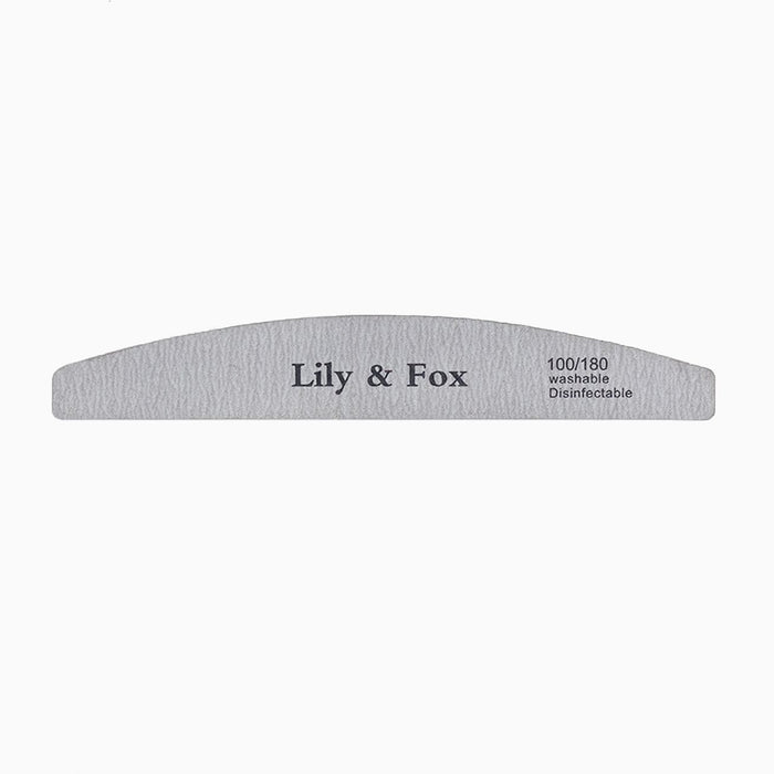 Nail File Firm - 5 Pack (7 inch wood core nail file)