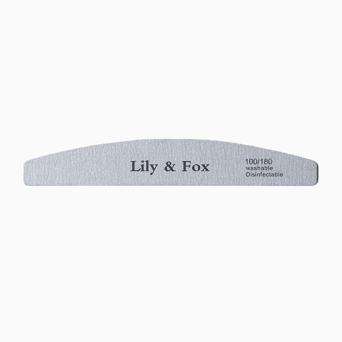 Nail File Medium - 5 Pack (7 inch plastic core nail file)