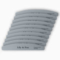 Nail File Soft - 10 Pack (7 inch foam core nail file)