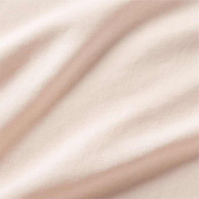 Natural Hemp Fiber Elegant Pink Full Bed Sheet Set