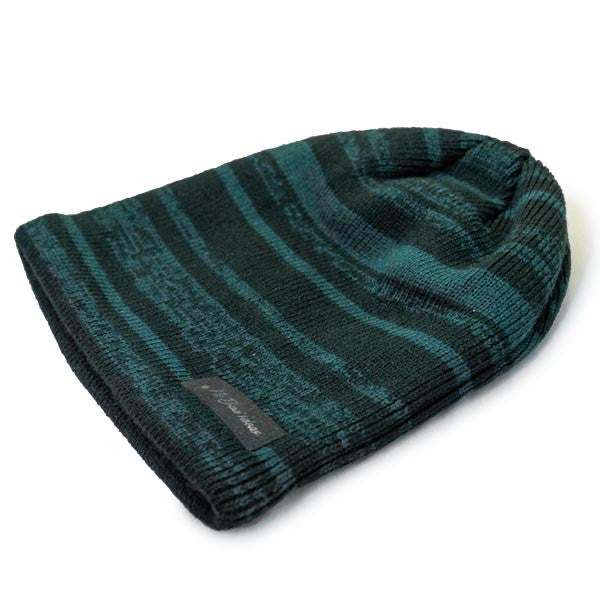 No Bad Ideas - Hawk Fleece Lined Beanie Hat - Close-Up, Flat