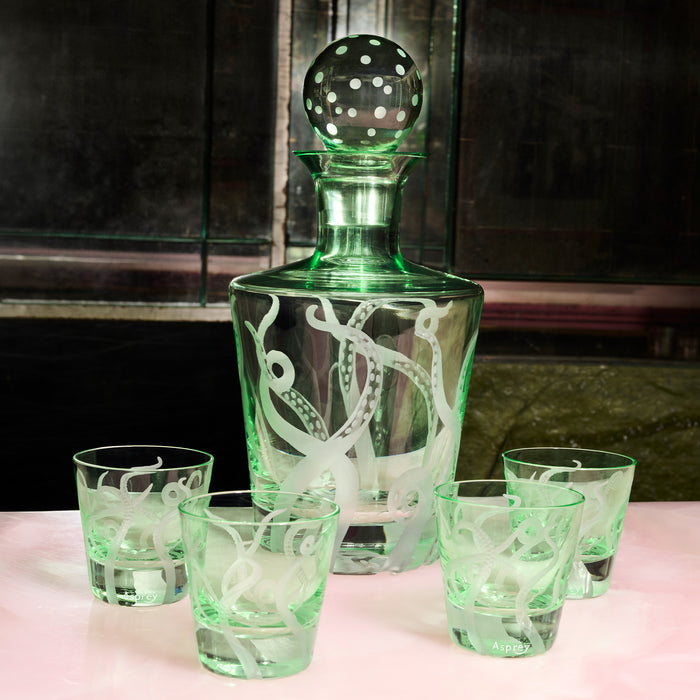 Octopus Crystal Shot Glass