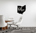 Ohio - Metal Wall Art