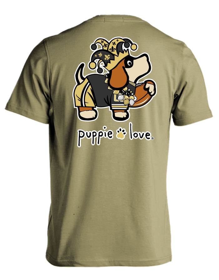 OLD GOLD AND BLACK MASCOT PUP PUPPIE LOVE