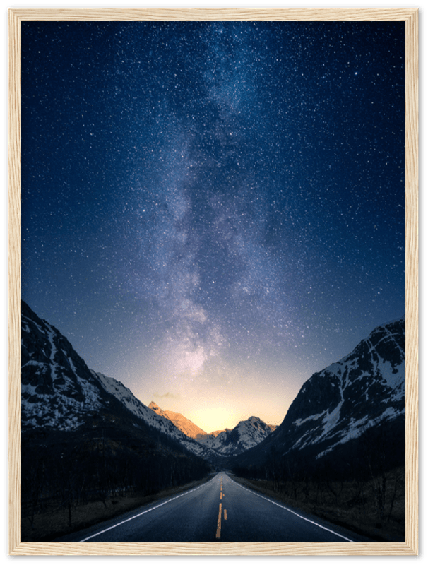 16" x 12" / Wood Frame