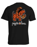ORANGE AND BLACK MASCOT PUP PUPPIE LOVE