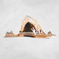 Oregon Coast Haystack Rock - Metal Wall Art - MetalPlex