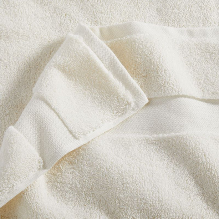 Organic 800-Gram Woolen Ivory Turkish Bath Sheet