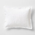 Organic Celeste Grey Standard Pillow Sham