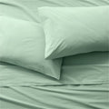 Organic Cotton Lily Pad Green King Pillowcases, Set of 2