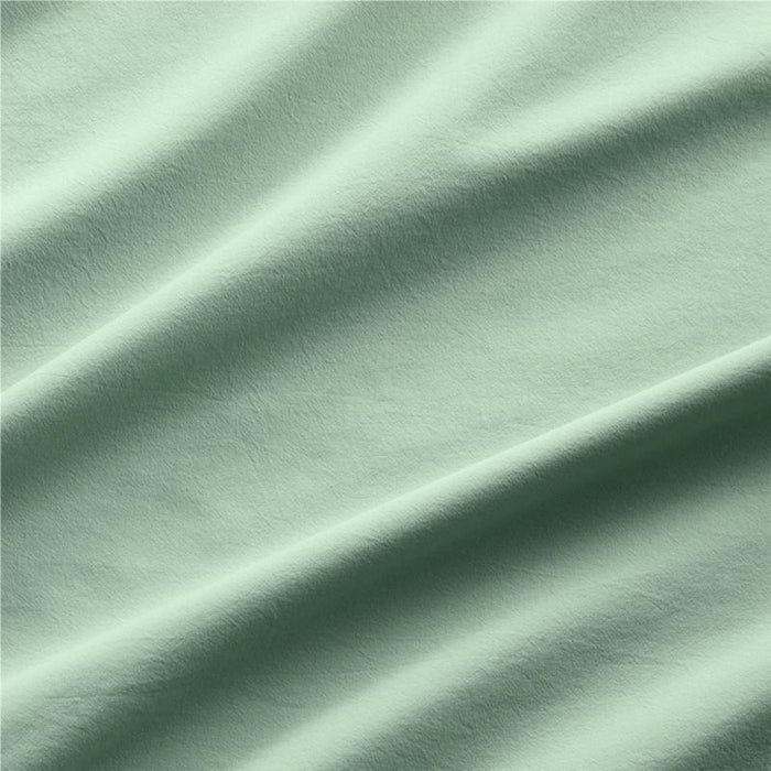 Organic Cotton Lily Pad Green Standard Pillowcases, Set of 2