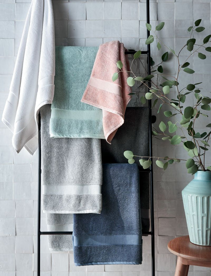 Organic Turkish Cotton Grey Hand Towel