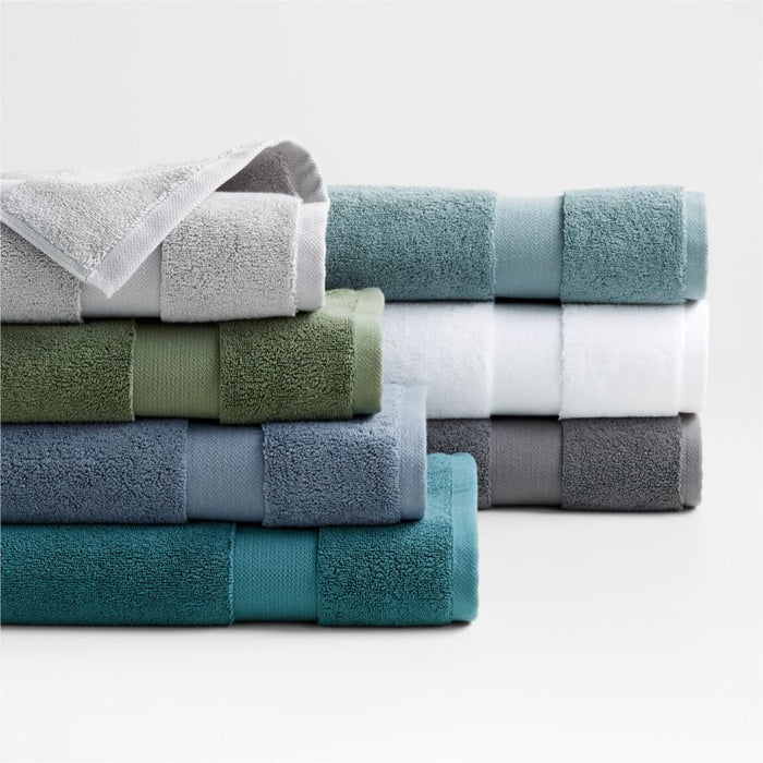 Organic Turkish Cotton Grey Hand Towel