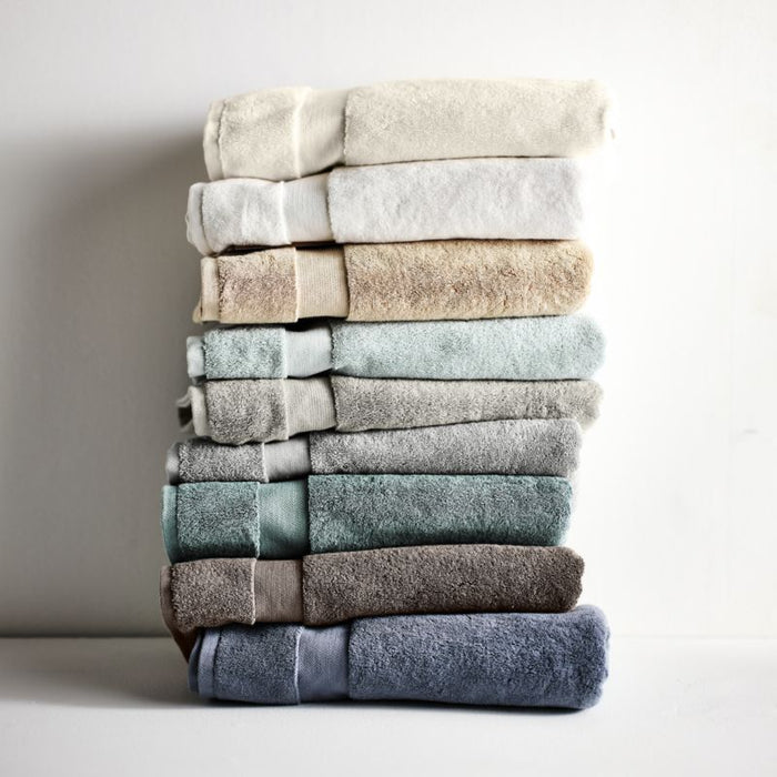 Organic Turkish Cotton Ocean Blue Hand Towel
