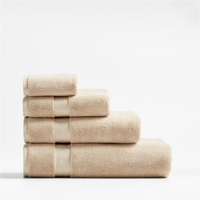 Turkish Cotton Taupe Washcloth