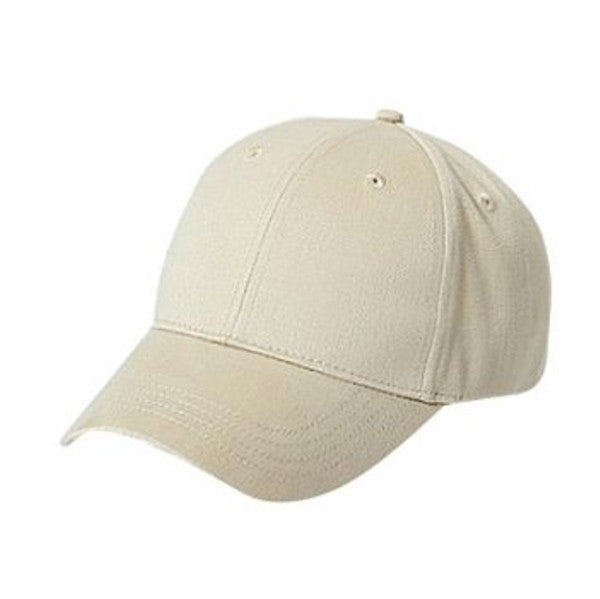Otto Cap Kids Twill Baseball Cap in Khaki - Full View