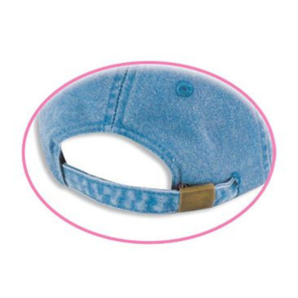 Otto Cap Kids Two Tone Garment Wash Cap - Back View