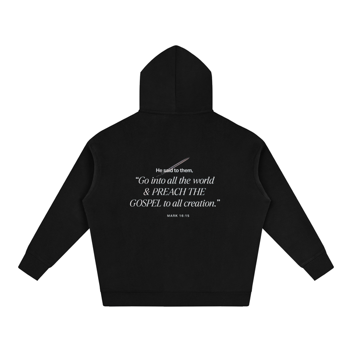 Oversize Fleeced Hymns Hoodie
