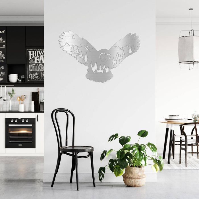 Owl - Metal Wall Art - MetalPlex