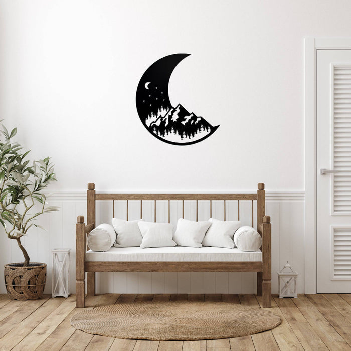 Pacific Moon - Metal Wall Art - MetalPlex