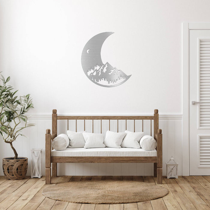 Pacific Moon - Metal Wall Art - MetalPlex