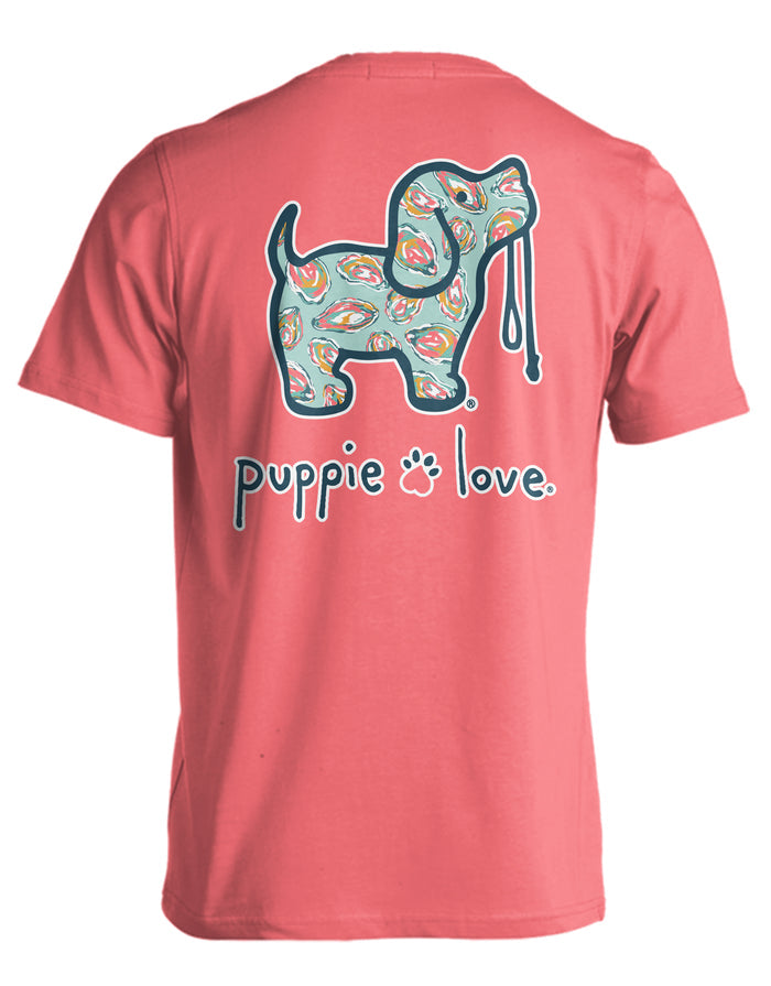 PAINTED OYSTER PUP PUPPIE LOVE