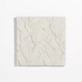 Palm White Ceramic Tile Wall Art