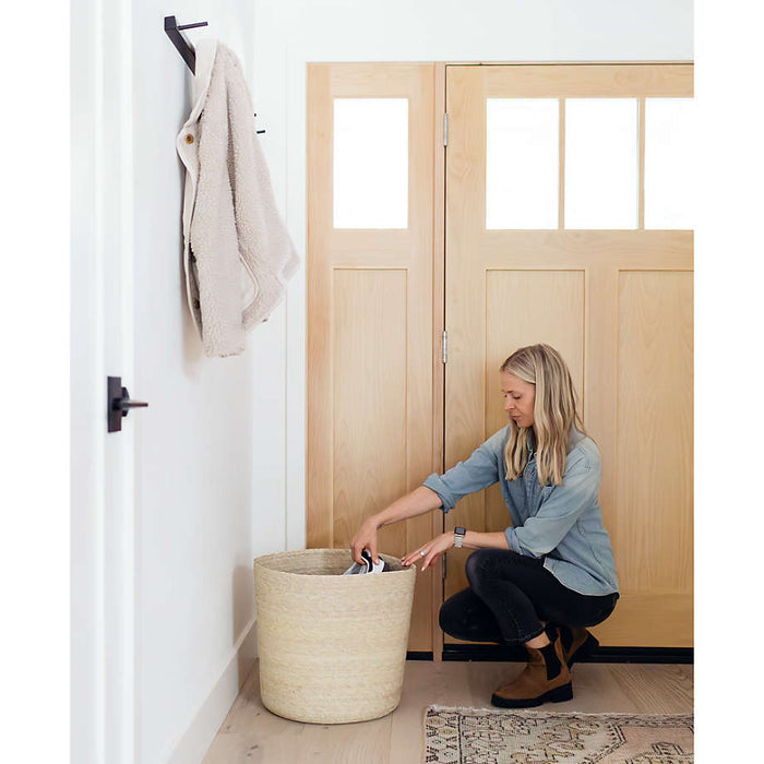 Palmera Extra-Large Woven Blanket Basket