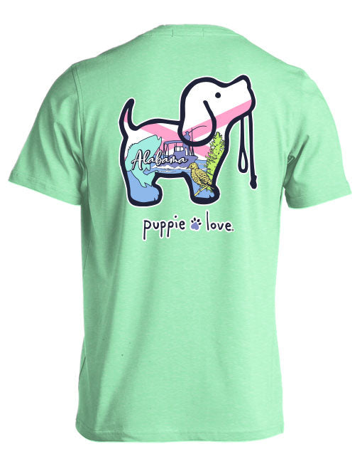 PASTEL ALABAMA PUP PUPPIE LOVE