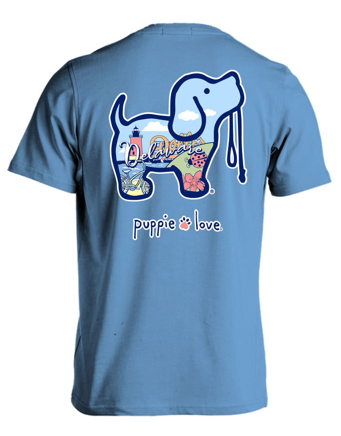 PASTEL DELAWARE PUP PUPPIE LOVE