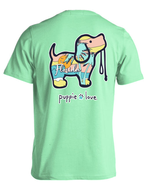 PASTEL FLORIDA PUP PUPPIE LOVE