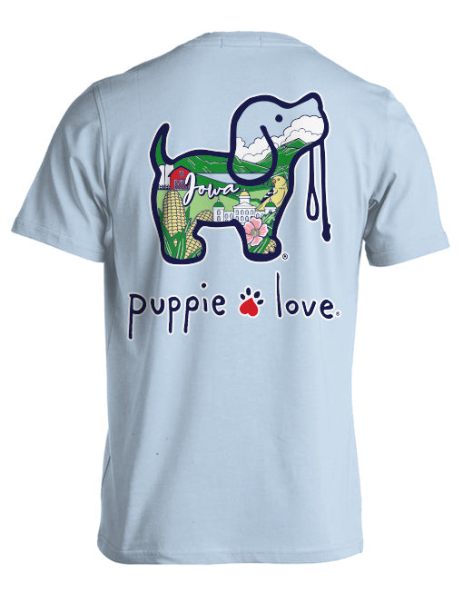 PASTEL IOWA PUP PUPPIE LOVE