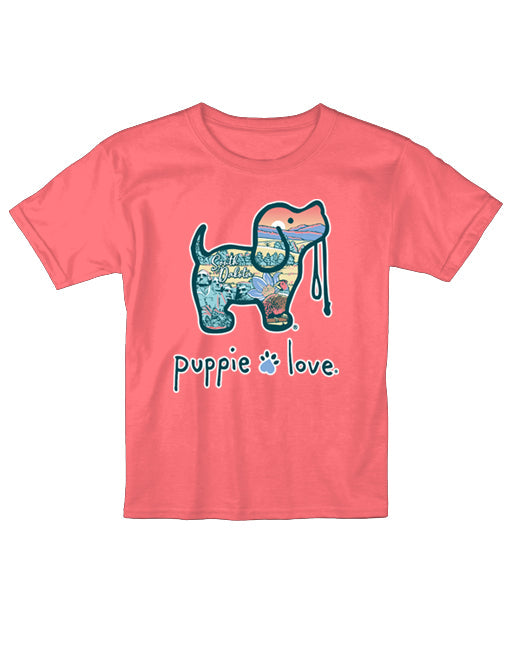PASTEL SOUTH DAKOTA PUP, YOUTH SS PUPPIE LOVE