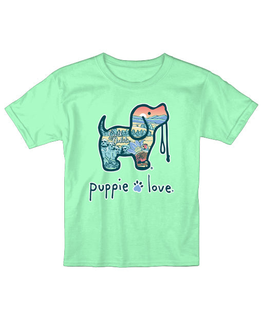 PASTEL SOUTH DAKOTA PUP, YOUTH SS PUPPIE LOVE