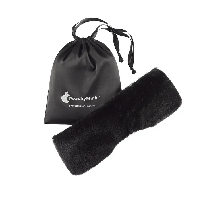 PeachSkinSheets x PeachyMink™ Faux Fur Sleep Mask Set