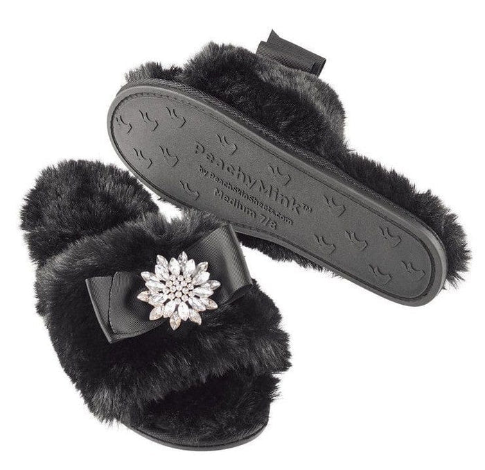 PeachSkinSheets x PeachyMink™ Faux Fur Slipper Set