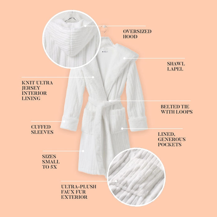 PeachSkinSheets X PeachyMink™ Luxury Robe