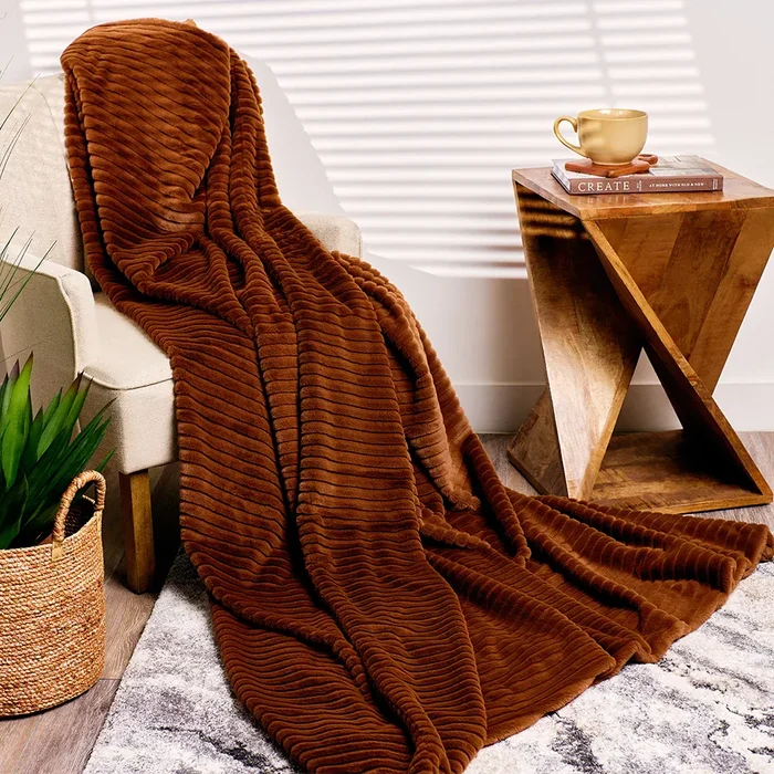 PeachSkinSheets X PeachyMink™ Oversized Throw Blanket