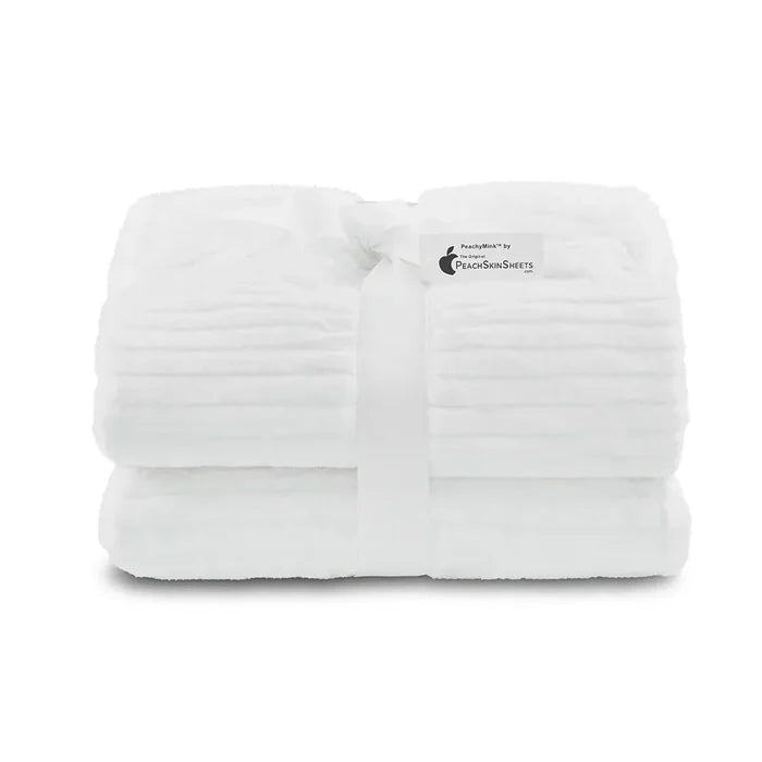 PeachSkinSheets X PeachyMink™ Oversized Throw Blanket
