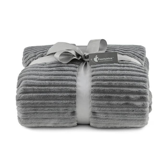 PeachSkinSheets X PeachyMink™ Oversized Throw Blanket
