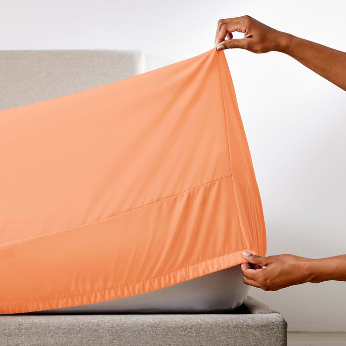 Perfect Peach Fitted Sheet